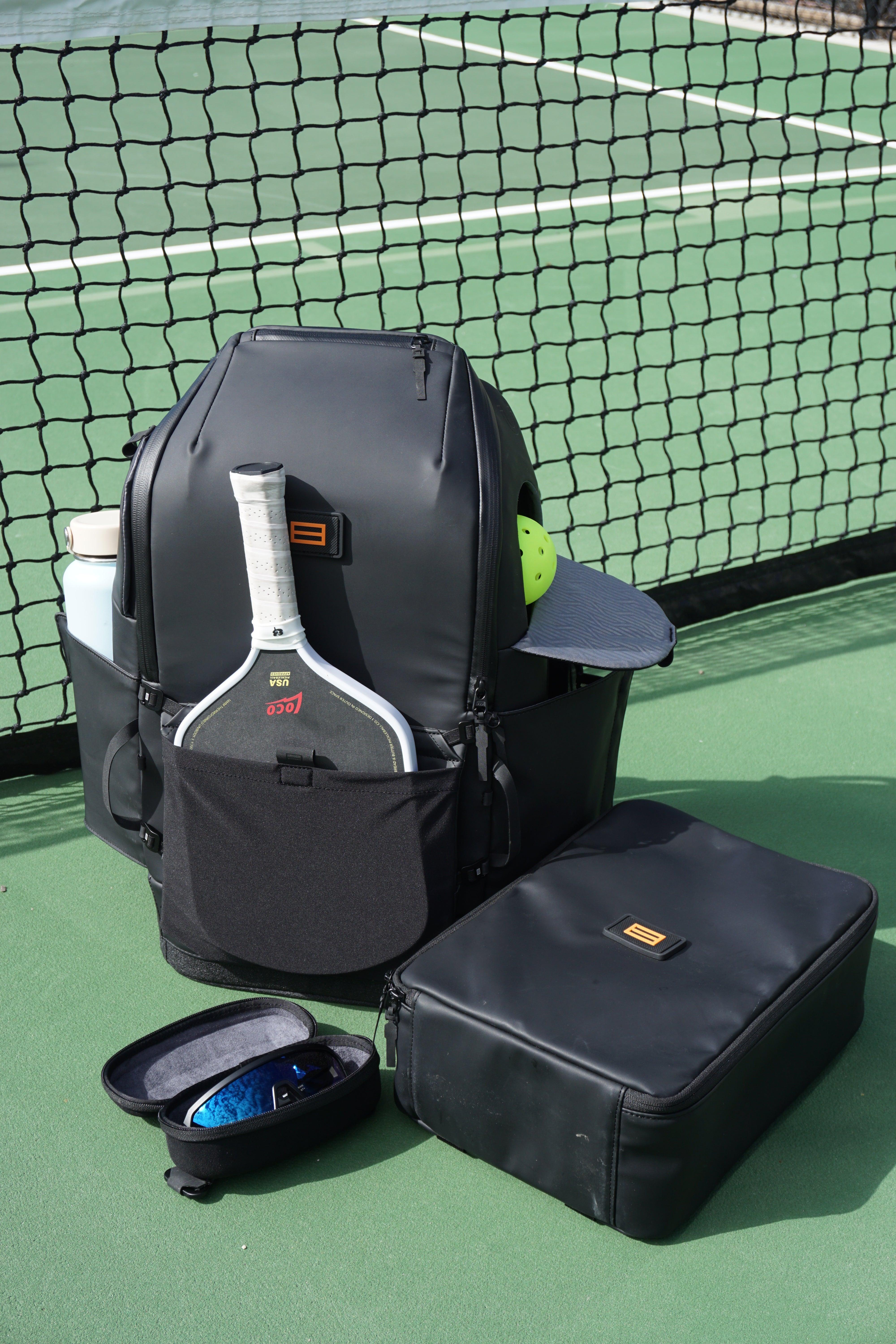 Court Caddy Front Paddle Sleeve - KTCHN Pickleball Backpacks